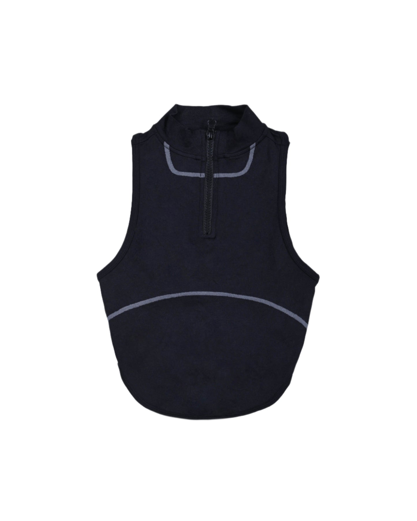 Black Zip Tank