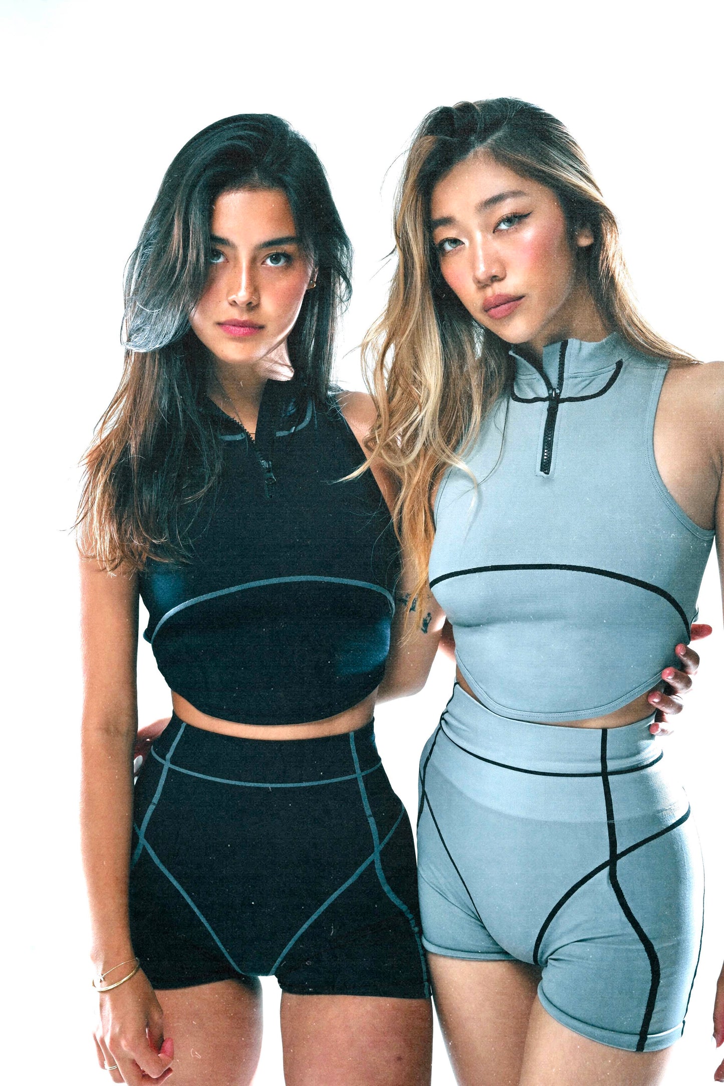 Black High Waist Shorts